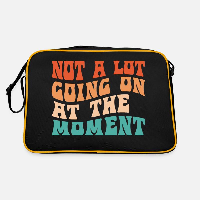 Not a Lot Going on at the Moment in Groovy Style Retro Bag
