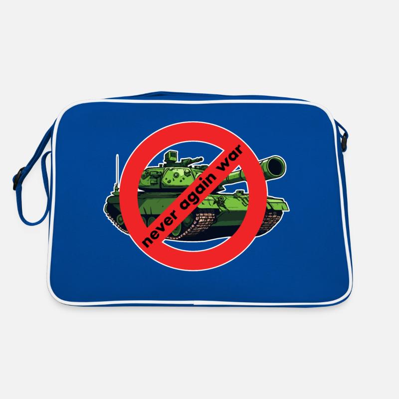Keinen Krieg Retro Tasche