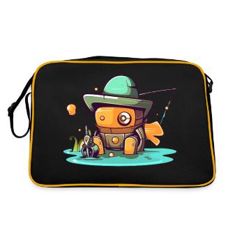 Sinful robot - Retro Bag - black/gold - Back