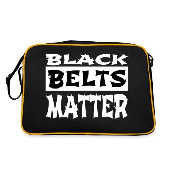 Bday Grabbling Belts Sport Japan - Sac Retro - noir/or - Dos