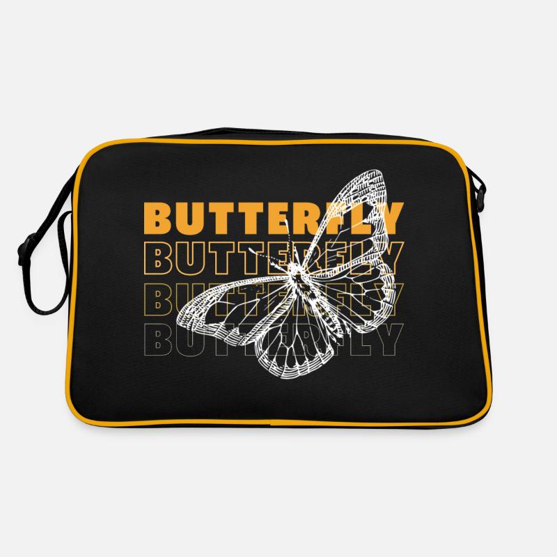 Papillon Schmetterling Sac Retro