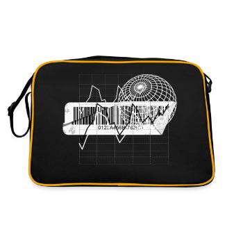 World Trade Buy Sell Gift - Retro Bag - black/gold - Back