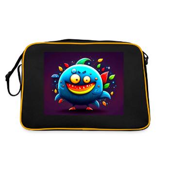Monster - Sac Retro - noir/or - Dos