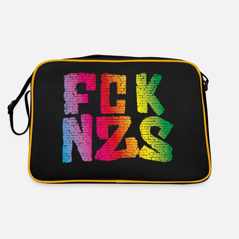 fcknzs rainbow Retro Tasche