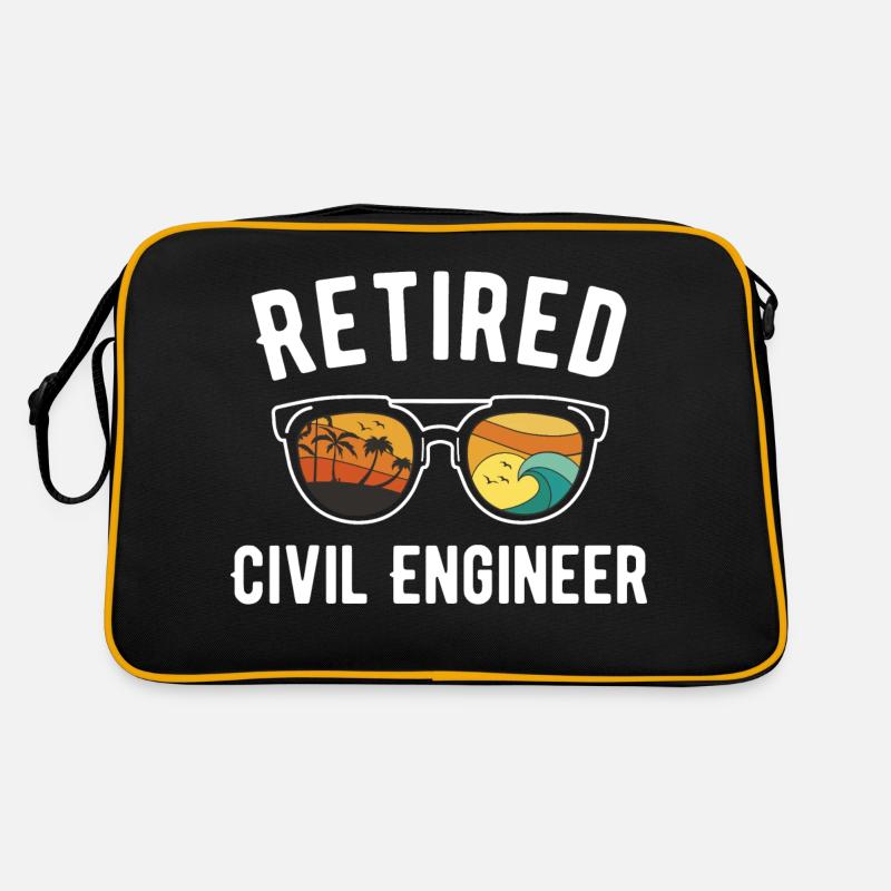 Beach Dancing Retirement Lunettes de soleil Design Sac Retro