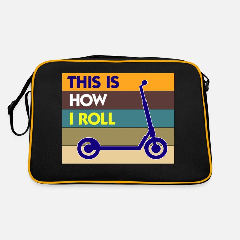 E-Scooter Roller Scooter Sac Retro