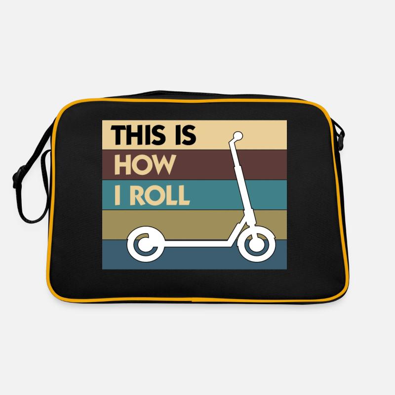 E-Scooter Roller Scooter Sac Retro
