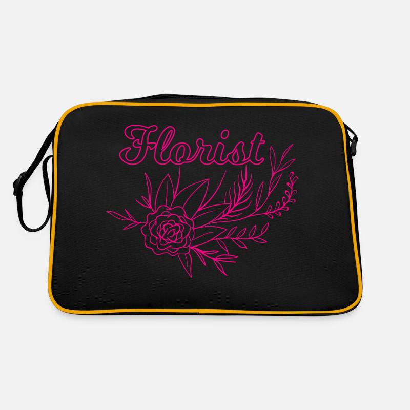 Flower Blume Pflanze Retro Tasche