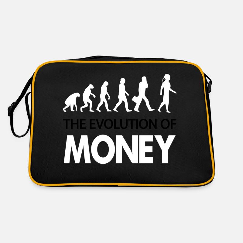 Crypto Bitcoin Trading Retro Tasche
