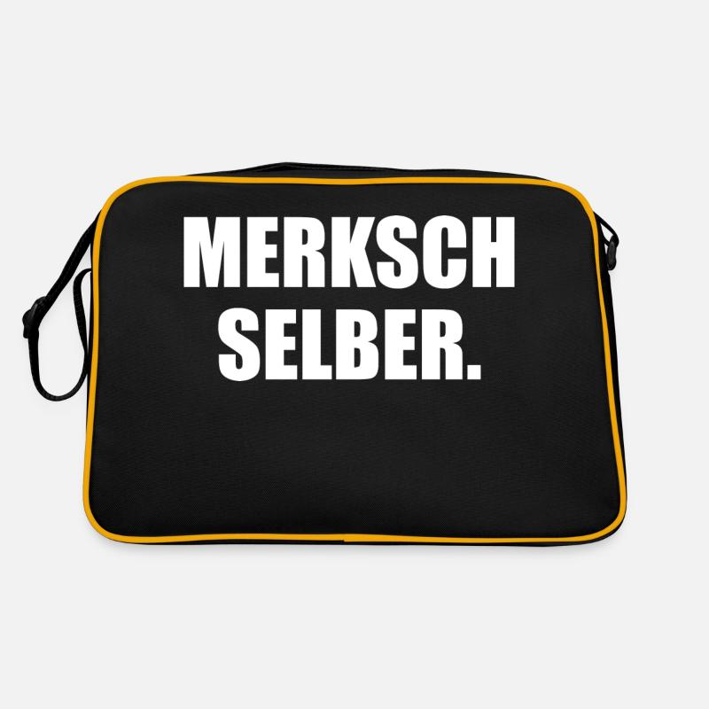 MERKSCH SELBER Retro Tasche