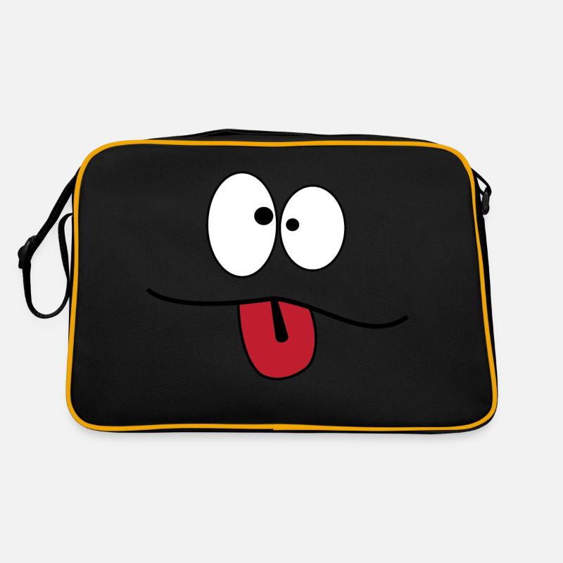 Verrückter Kopf Retro Tasche