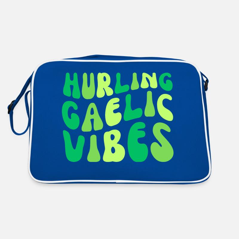 hurling gaelic vibes Retro Bag