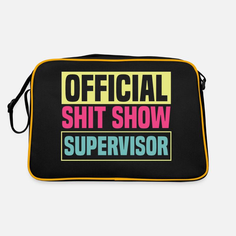 Manager Supervisor Apparel Lustig Retro Tasche