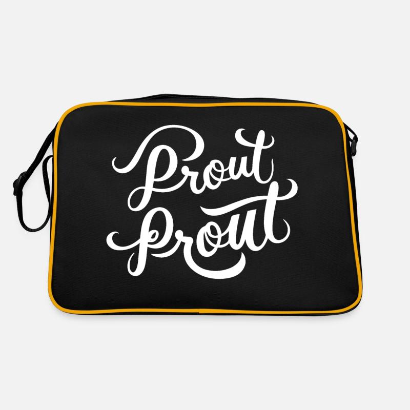 Prout prout - Sac Retro - noir/or