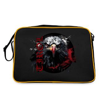 Tirol Design avec Adler pour les Tyroliens - Sac Retro - noir/or - Dos