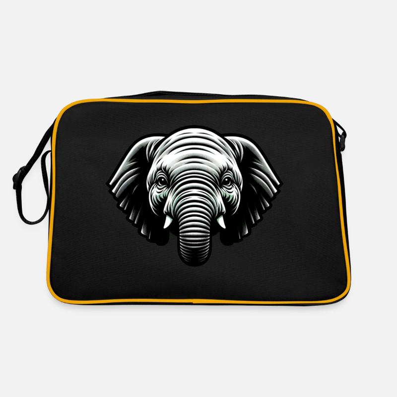 Bébé éléphant Sac Retro