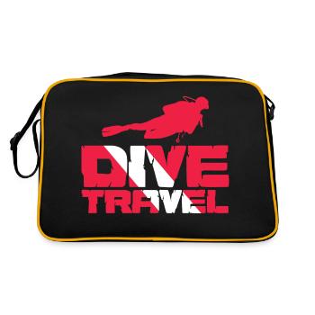 Voyage de plongée Aventurier sous-marin Plongée sous-marine - Sac Retro - noir/or - Dos