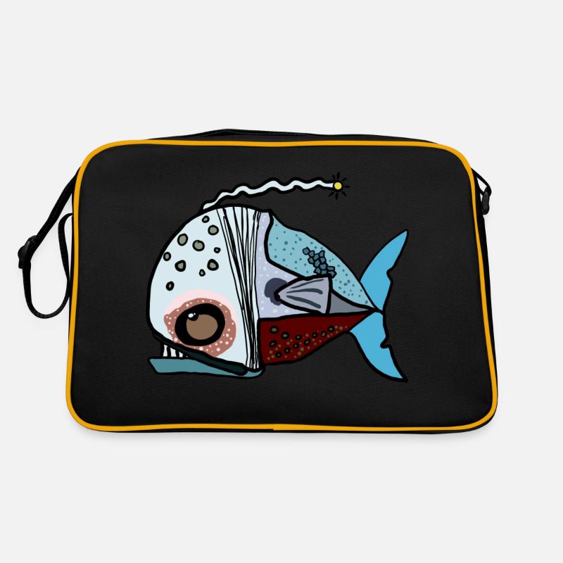 Fisch Retro Tasche