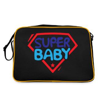 Super bébé - Sac Retro - noir/or - Dos