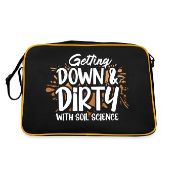 Se salir avec la pédologie de la science du sol - Sac Retro - noir/or - Dos