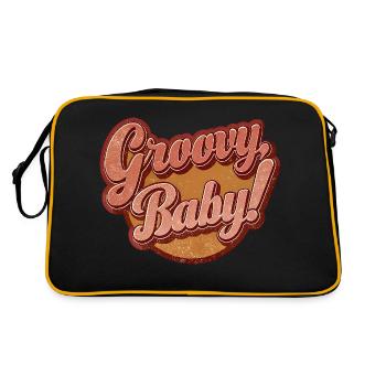 Groovy Baby - Retro Bag - black/gold - Back