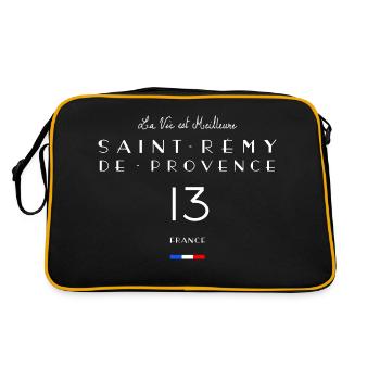 Saint-Rémy de Provence 13 Bouches-du-Rhône - Retro Bag - black/gold - Back
