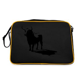 toro noir - Sac Retro - noir/or - Dos