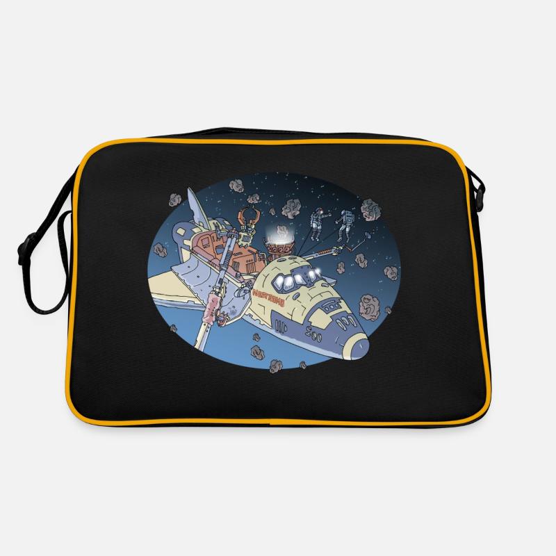 Space Adventure 3 Meteore Retro Tasche