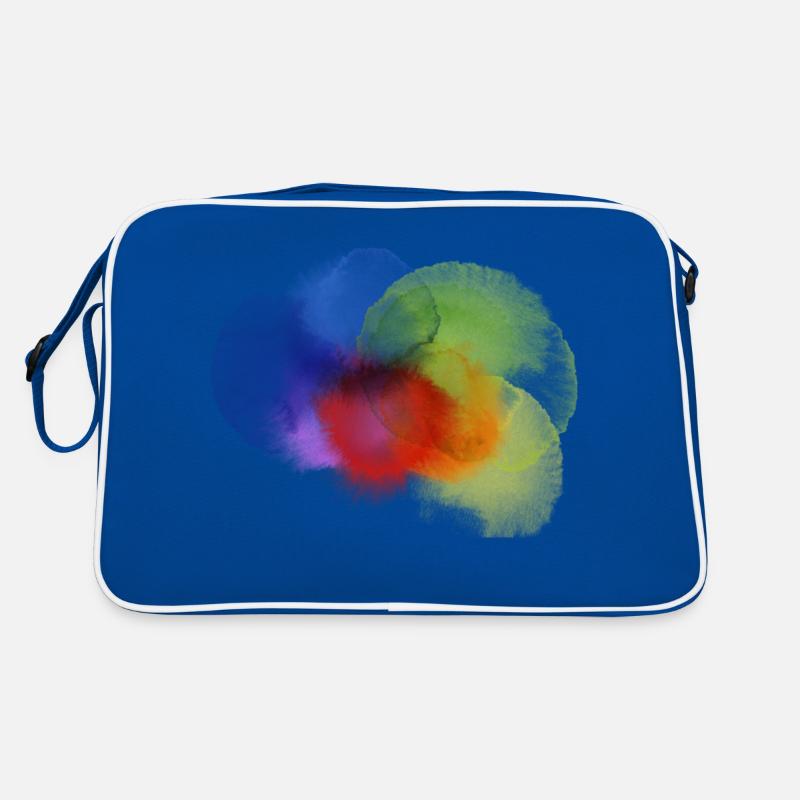 Farbklecks Retro Tasche