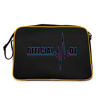 DJ officiel de Puls - Sac Retro - noir/or - Dos