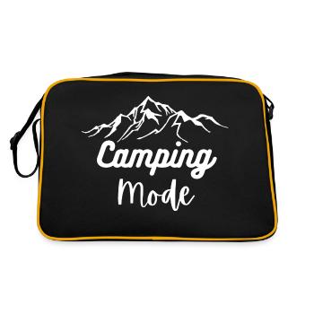 Chemises de camping cool, Chemise en mode camping, Famille - Sac Retro - noir/or - Dos