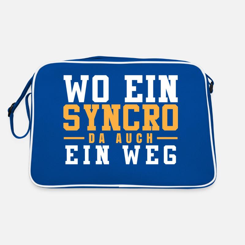 Wo ein Syncro da auch ein Weg Retro Tasche