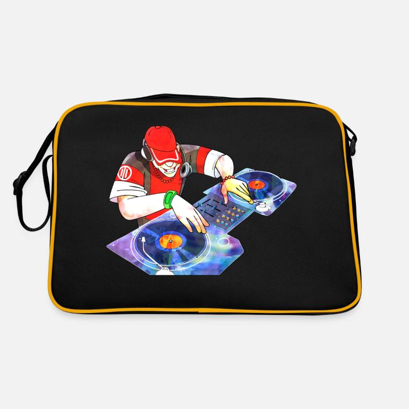 dessin animé DJ Sac Retro