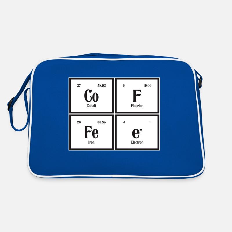 Kaffee | Periodensystem der Elemente Retro Tasche