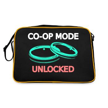 Marriage Marriage Wife Husband Multiplayer Co-op - Retro Bag - black/gold - Back