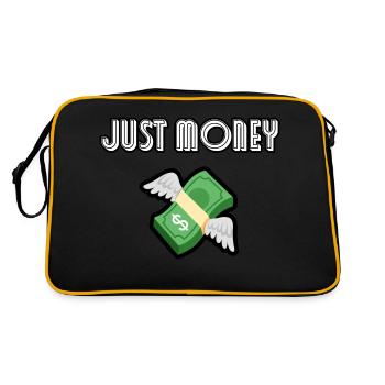 Money - just money - Retro Bag - black/gold - Back