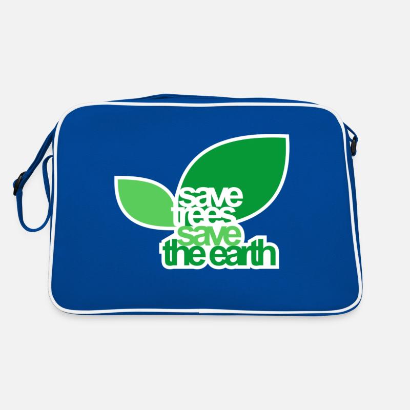 BÄUME RETTEN Retro Tasche