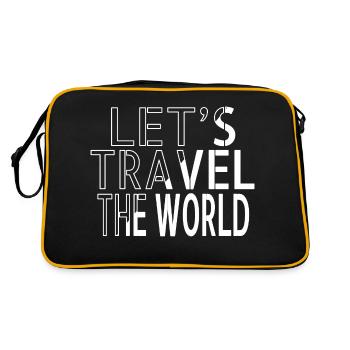 idée présente citation attitude randonnée humour cool - Sac Retro - noir/or - Dos
