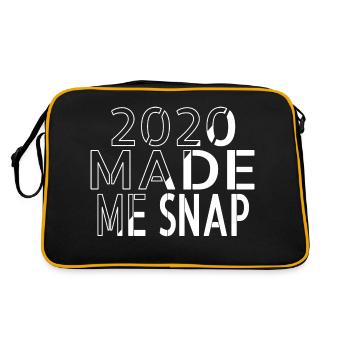 Happy Computer Beard Gang Bubaprints Dinosaur Fan - Retro Bag - black/gold - Back