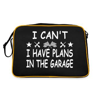 Garage - Retro Bag - black/gold - Back