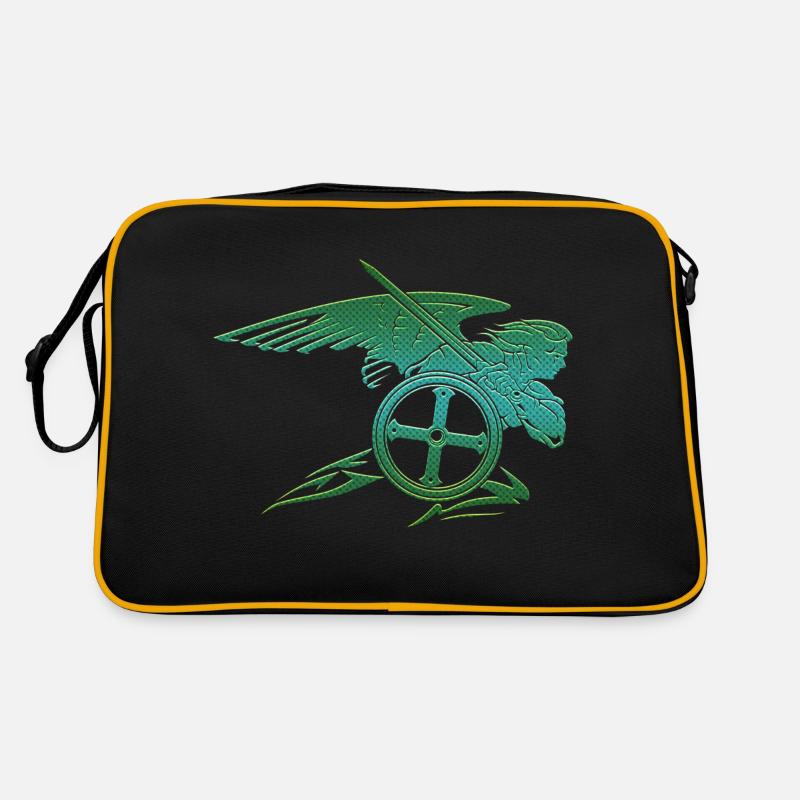 Michael Erzengel Heiliger Christlicher Engel Heiliger Heiliger Snkt Retro Tasche