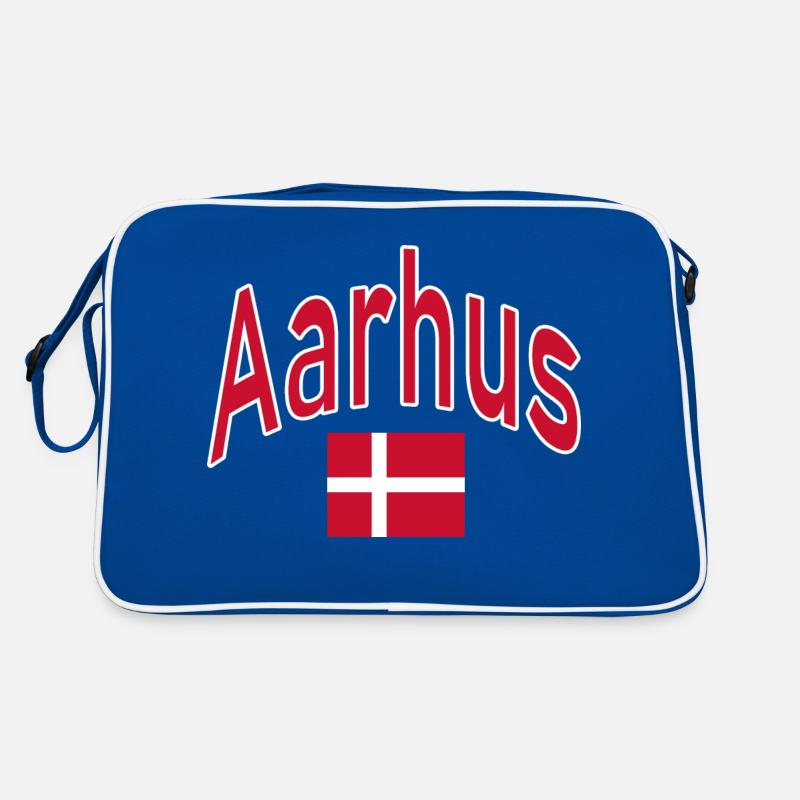 Drapeau d’Aarhus Danemark Sac Retro
