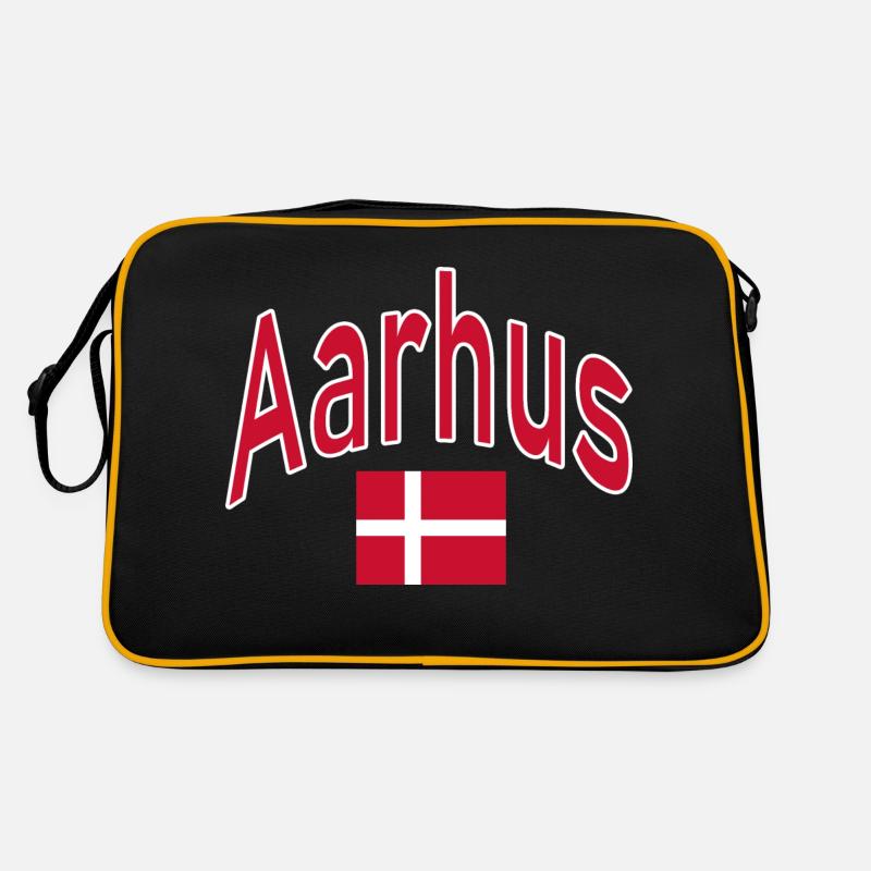 Drapeau d’Aarhus Danemark Sac Retro