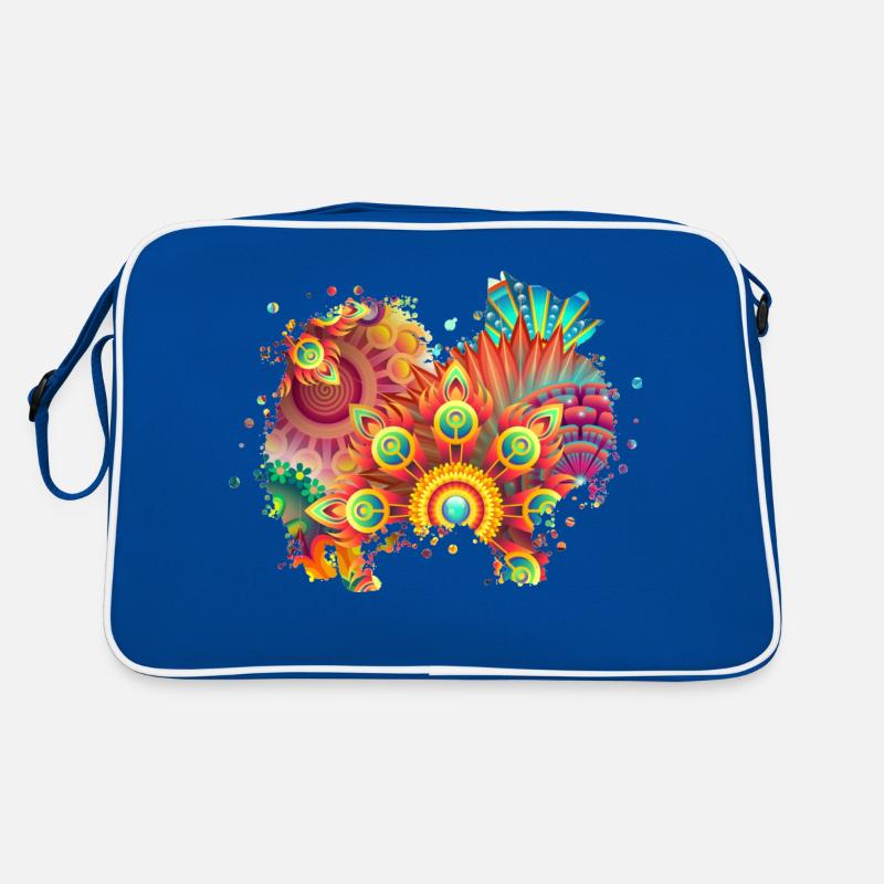 German Spitz Hund Deutscher Spitz Retro Tasche