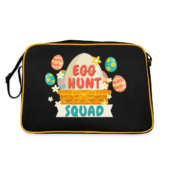 Oeuf de Pâques de l’escouade de chasse aux œufs - Sac Retro - noir/or - Dos