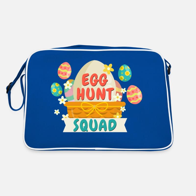 Egg Hunt Squad Easter Egg Retro Bag