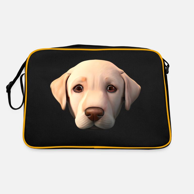 Labrador propriétaire chiot Labrador Retriever Sac Retro