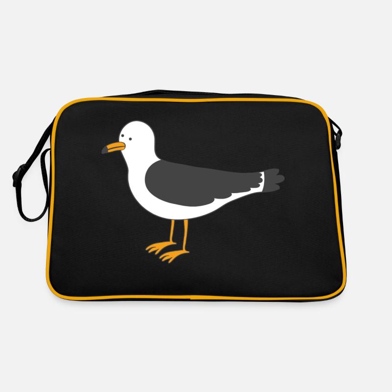 Möwe Retro Tasche