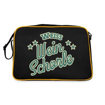 Spritzer au vin blanc - Sac Retro - noir/or - Dos
