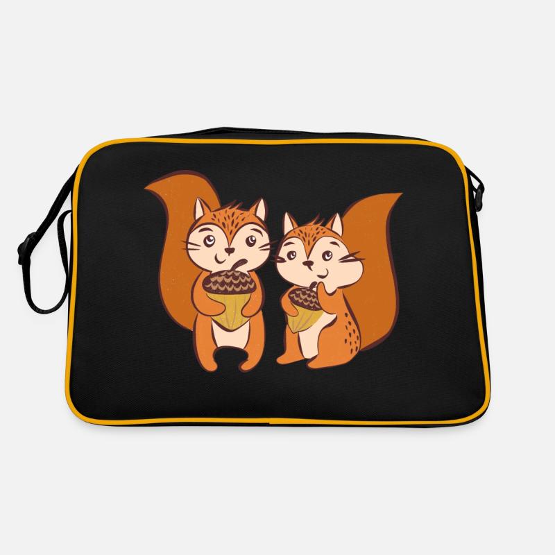 Wildtiere Retro Tasche